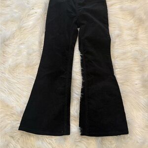 Zara Black Elastic Waist Pants